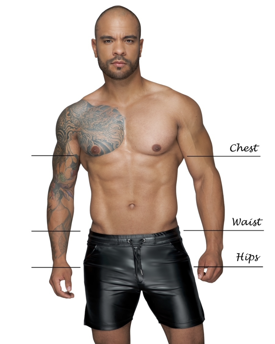 Noir Handmade men size chart model